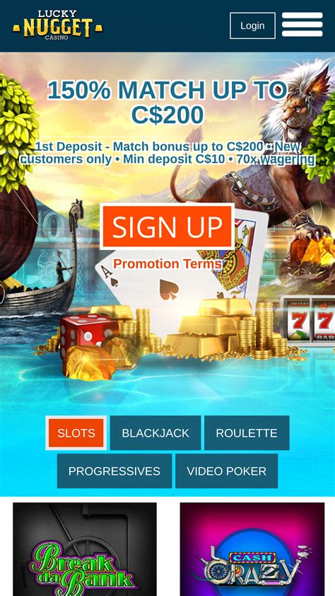 Lucky nugget casino app